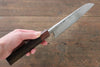 Takayuki Iwai VG10 Damas Santoku  165mm Honduras Manipuler - japanny-FR