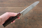 Takayuki Iwai VG10 Damas Santoku  165mm Honduras Manipuler - japanny-FR