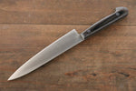 Iseya Couteau en acier au molybdène 150 mm et couteau Santoku 180 mm avec manche en bois Black Packer - japanny-FR