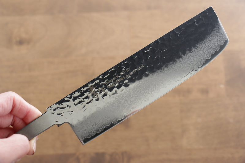 Sakai Takayuki VG10 33 Couche de Damas Nakiri  160mm - japanny-FR