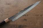 Yu Kurosaki Senko R2/SG2 Martelé Sujihiki  270mm Shitan Manipuler - japanny-FR