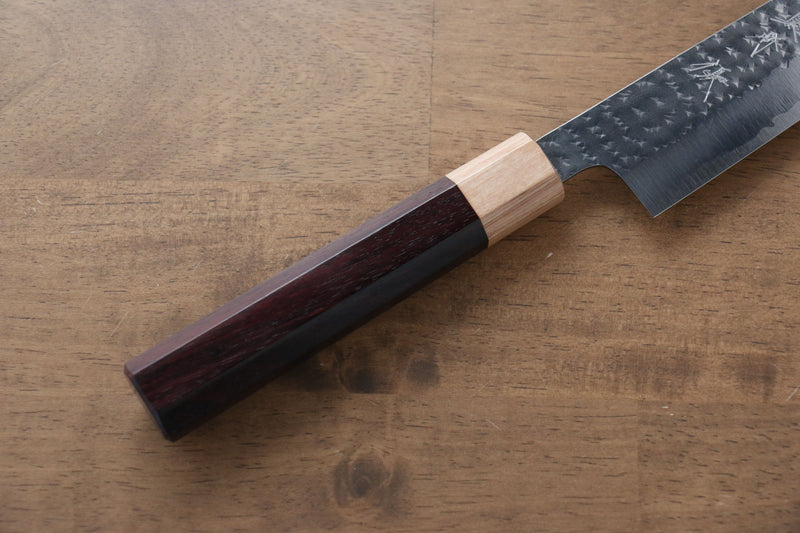 Yu Kurosaki Senko R2/SG2 Martelé Sujihiki  270mm Shitan Manipuler - japanny-FR