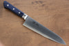 Seisuke Seiten Molybdene Gyuto  180mm Bois de pakka bleu Manipuler - japanny-FR