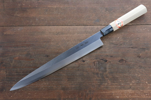 Sakai Takayuki [GAUCHE] Kasumitogi Acier Blanc Yanagiba  270mm - japanny-FR