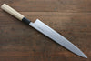 Sakai Kikumori Acier Bleu No.1 Damas Sujihiki  270mm Magnolia Manipuler - japanny-FR