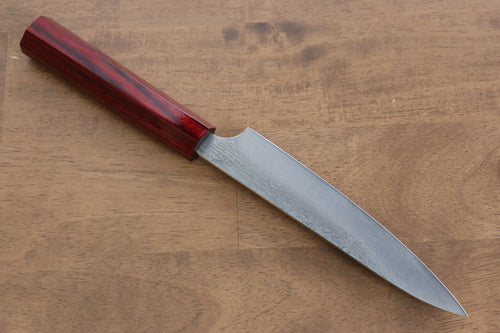 Kei Kobayashi R2/SG2 Damas Petite-utilité  150mm Laqué rouge Manipuler - japanny-FR