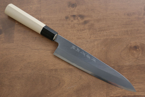 Sakai Takayuki Tokujyo Acier Blanc No.2 Gyuto  210mm Magnolia Manipuler - japanny-FR