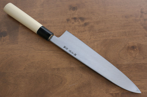 Sakai Takayuki Tokujyo Acier Blanc No.2 Gyuto  240mm Magnolia Manipuler - japanny-FR