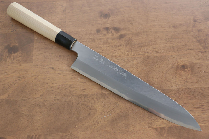 Sakai Takayuki Tokujyo Acier Blanc No.2 Gyuto  270mm Magnolia Manipuler - japanny-FR