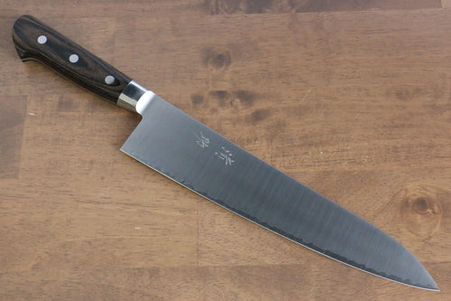 Seisuke SG2 Gyuto  240mm Bois de Pakka marron Manipuler - japanny-FR