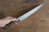 Seisuke SG2 Gyuto  240mm Bois de Pakka marron Manipuler - japanny-FR