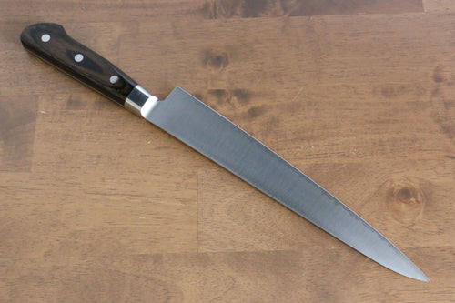 Seisuke SG2 Sujihiki  240mm Bois de Pakka marron Manipuler - japanny-FR