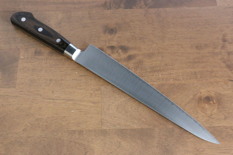 Seisuke SG2 Sujihiki  240mm Bois de Pakka marron Manipuler - japanny-FR