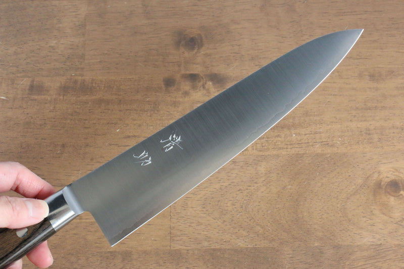 Seisuke SG2 Gyuto  210mm Bois de Pakka marron Manipuler - japanny-FR