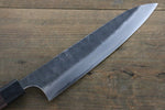 Seisuke Acier Bleu No.2 Martelé Kurouchi Gyuto  210mm Shitan Manipuler - japanny-FR