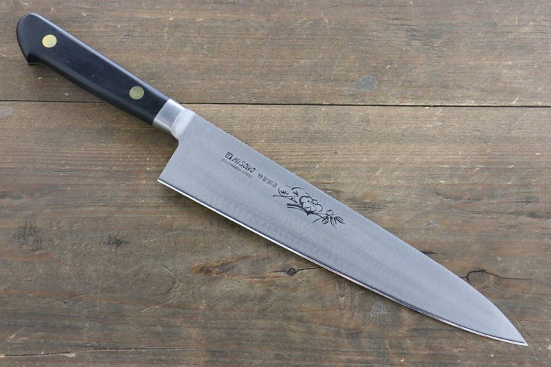 Misono Acier suédois Ume Gravure Gyuto  210mm - japanny-FR