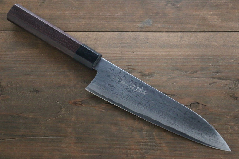 Takayuki Iwai Acier Bleu No.2 Gyuto  180mm - japanny-FR