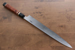 Yu Kurosaki Acier Bleu No.2 Finition en miroir Yanagiba  300mm Coing chinois   Manipuler - japanny-FR