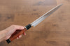 Yu Kurosaki Acier Bleu No.2 Finition en miroir Yanagiba  300mm Coing chinois   Manipuler - japanny-FR