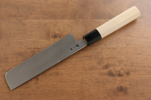 Sakai Takayuki Série Chef (Pour les gauchers) Acier argenté NO.3 Usuba  180mm Magnolia Manipuler - japanny-FR