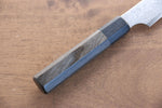 Seisuke VG10 33 Couche de Damas Kiritsuke Petty,Utilité  180mm Bois de pakka Gris Manipuler - japanny-FR