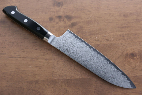 Seisuke VG10 33 Couche de Damas Santoku  170mm Micarta Manipuler - japanny-FR