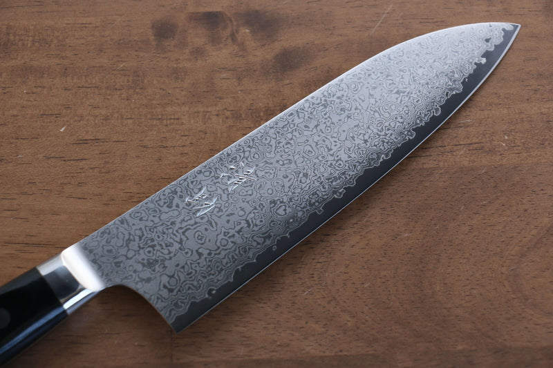 Seisuke VG10 33 Couche de Damas Santoku  170mm Micarta Manipuler - japanny-FR