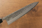 Seisuke Acier Bleu No.2 Nashiji Gyuto  180mm châtaigne Manipuler - japanny-FR