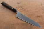 Seisuke Acier suédois Gyuto  210mm Marrons brûlés Manipuler - japanny-FR