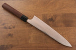 Yoshimi Kato Super Bleu Migaki Terminé Gyuto  210mm Shitan Manipuler - japanny-FR