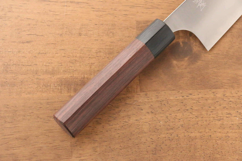 Yoshimi Kato Super Bleu Migaki Terminé Gyuto  210mm Shitan Manipuler - japanny-FR