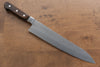 Seisuke AUSB Martelé Gyuto  240mm Bois de Pakka marron Manipuler - japanny-FR