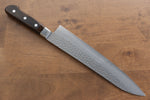 Seisuke AUSB Martelé Gyuto  240mm Bois de Pakka marron Manipuler - japanny-FR