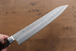 Seisuke AUSB Martelé Gyuto  240mm Bois de Pakka marron Manipuler - japanny-FR