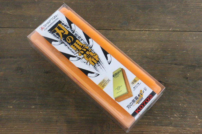 Shapton Kuromaku series Orange & Enji Set - japanny-FR