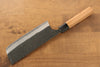 Masakage Koishi Super Bleu Finition noire Nakiri  165mm Cerisier américain Manipuler - japanny-FR