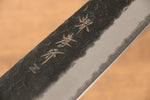 Sakai Takayuki Super Bleu Martelé Finition noire Gyuto  210mm - japanny-FR