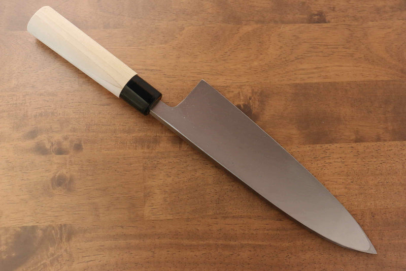 Sakai Takayuki Kasumitogi Acier Blanc Deba  240mm Magnolia Manipuler - japanny-FR