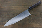 Shungo Ogata Acier Blanc No.2 Damas Gyuto  240mm Shitan Manipuler - japanny-FR