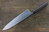 Shungo Ogata Acier Blanc No.2 Damas Gyuto  240mm Shitan Manipuler - japanny-FR