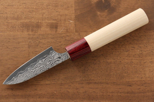 Masakage Kiri VG10 Damas Petite-utilité.  75mm Magnolia Manipuler - japanny-FR