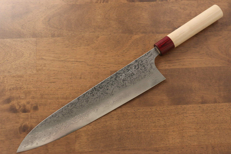 Masakage Kiri VG10 Damas Gyuto  270mm Magnolia Manipuler - japanny-FR