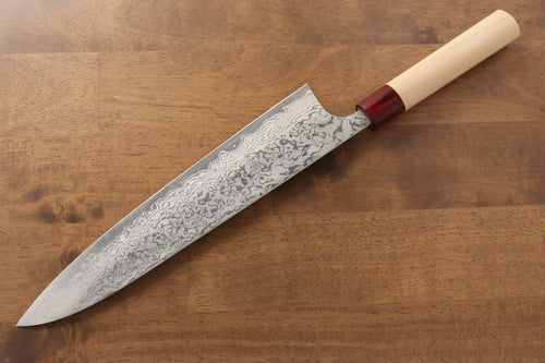 Masakage Kiri VG10 Damas Gyuto  270mm Magnolia Manipuler - japanny-FR