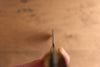 Takeshi Saji VG10 Damas noir Gyuto  270mm Os de vache marron Manipuler - japanny-FR