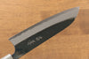 Masakage Mizu Acier Bleu No.2 Finition noire Santoku  165mm Cerisier américain Manipuler - japanny-FR