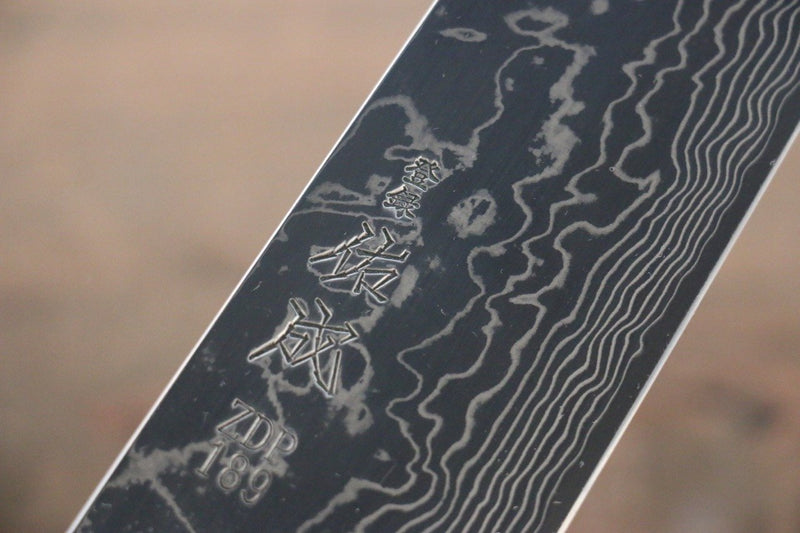 Sukenari ZDP189 Damas Kirituke Gyuto  240mm Shitan Manipuler - japanny-FR