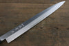 Shigeki Tanaka Acier argenté NO.3 Yanagiba  270mm Noix Manipuler - japanny-FR