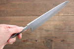 Minamoto Akitada Hontanren Acier Bleu No.2 Gyuto  210mm - japanny-FR