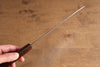 Yoshimi Kato VG10 Martelé(carré) Santoku  170mm Bois de Pakka marron Manipuler - japanny-FR