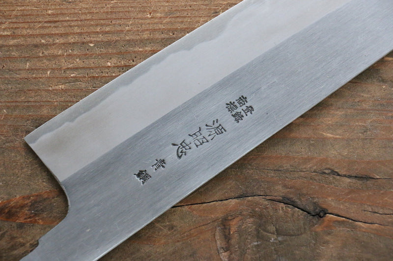 Minamoto Akitada Hontanren Acier Bleu No.2 Gyuto  240mm - japanny-FR